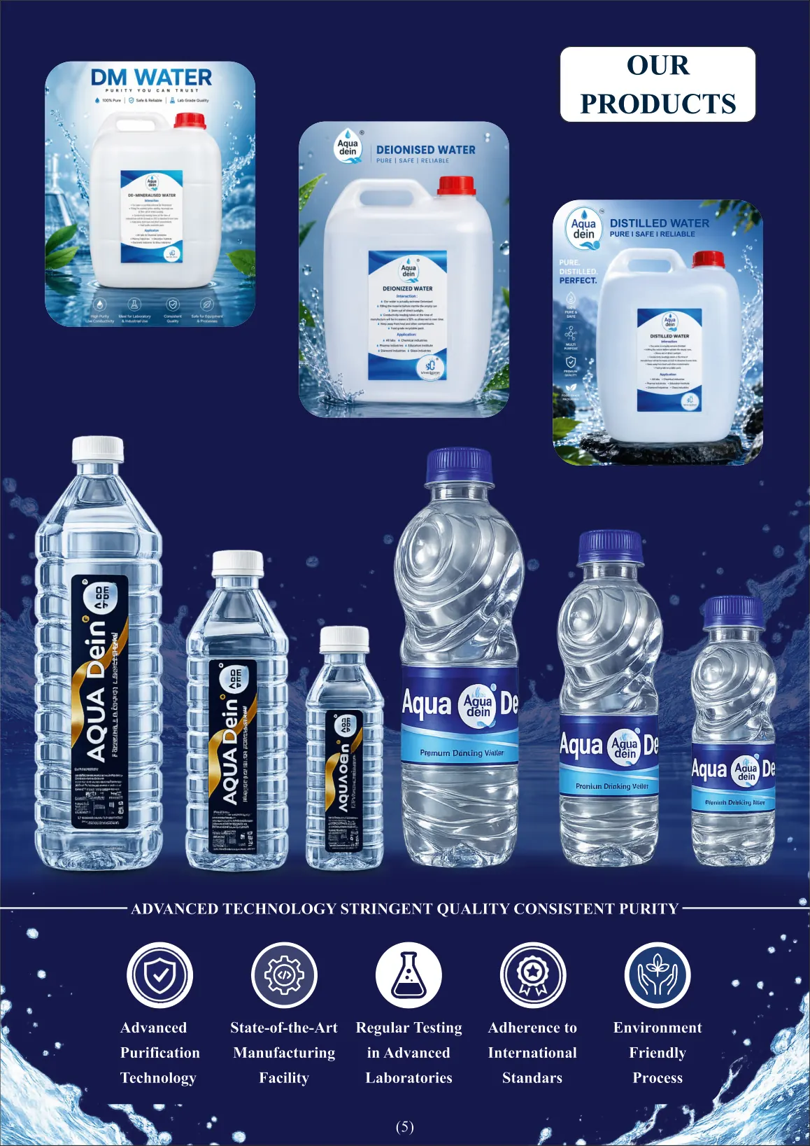 Aqua Dein product catalogue — page 5 of 8