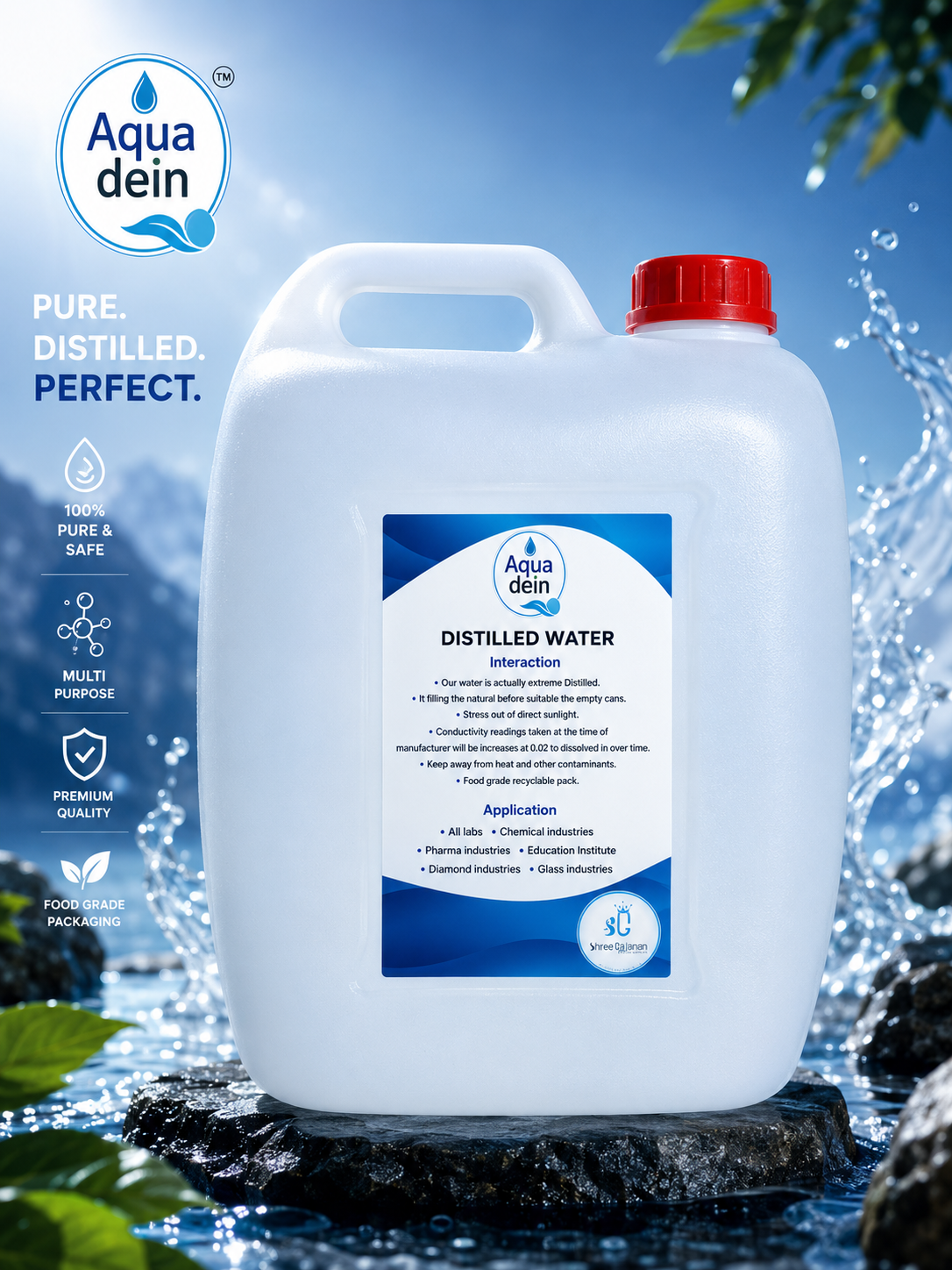 Distilled water